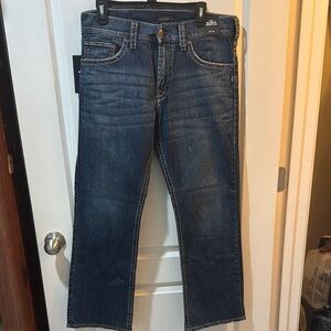 Silver Jeans Blue Straight Denim Classic